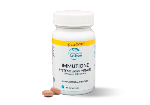 Immutione : complexe anti-rhume, solution mal de gorge et immunité du corps